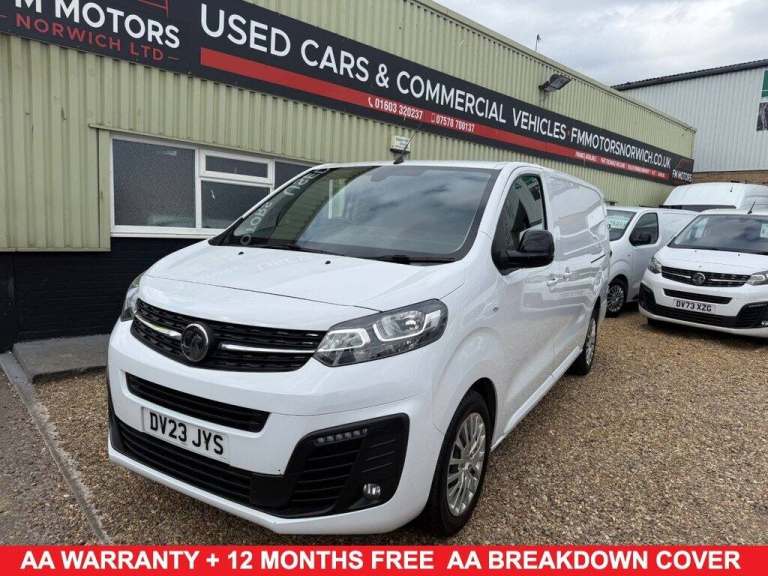 2023 Vauxhall Vivaro 1.5 Turbo D 2900 Pro Panel Van 6dr Diesel Manual L2 H1 Euro 6 (s/s) (100 ps ...