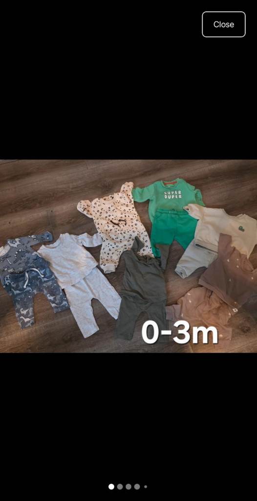 Baby clothes 0-3 months 