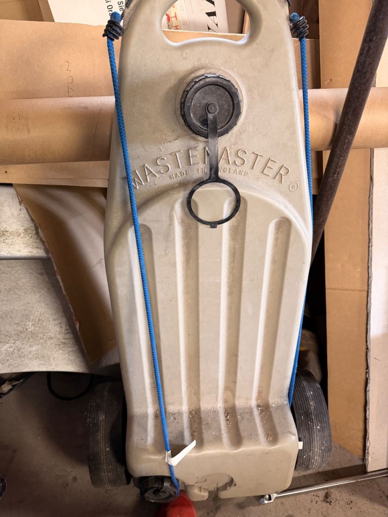Caravan water waste