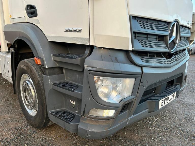 MERCEDES ACTROS 2532 *EURO 6* 26 TONNE CURTAINSIDE 2019 – BV19 JXK