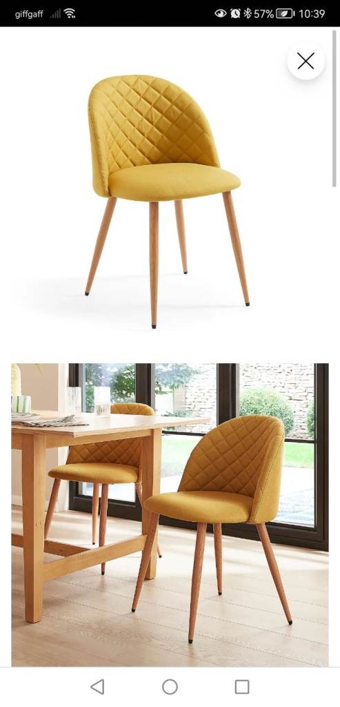 4 dining chairs Dunelm