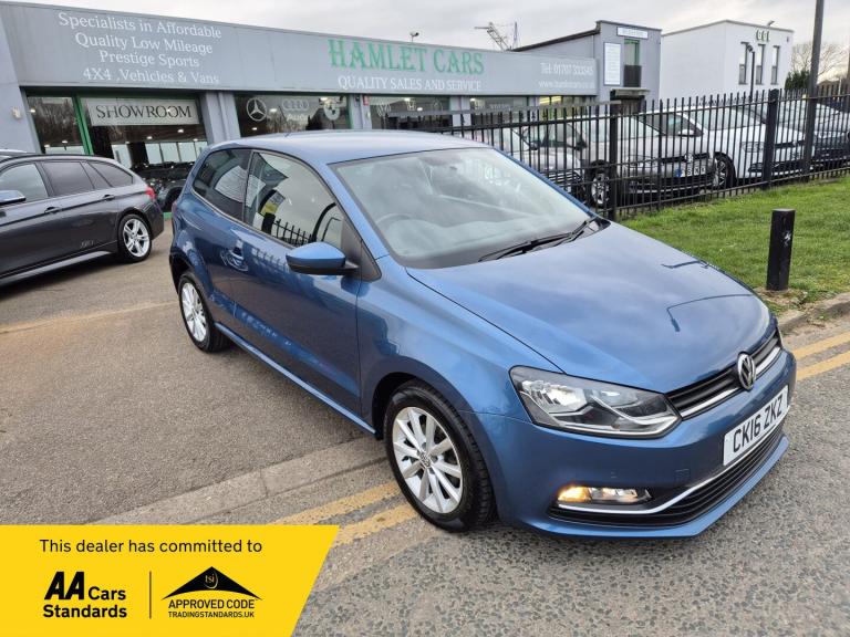2016 Volkswagen Polo 1.2 TSI BlueMotion Tech Match Hatchback 3dr Petrol Manual