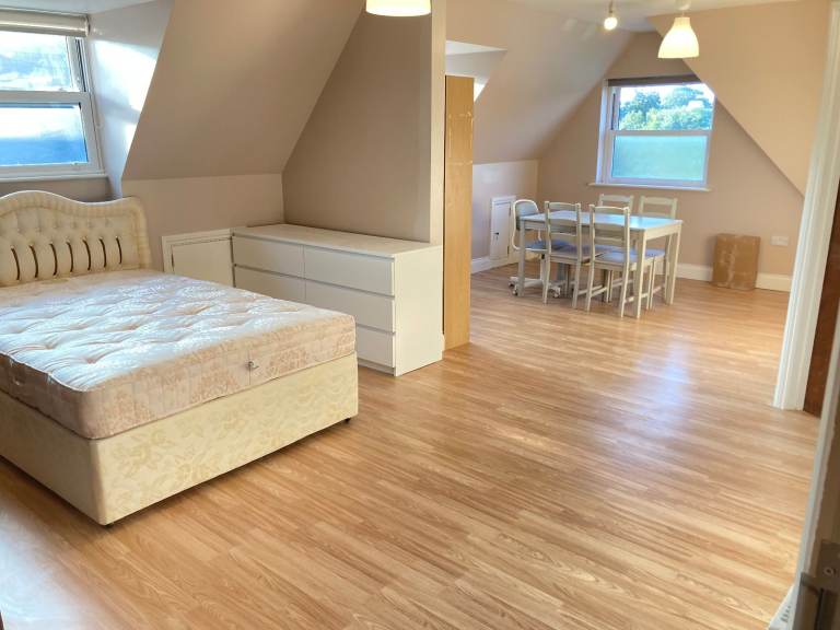 Quality Top Studio 1 Bed Type Flat Shower SepKitchen DBedRmPartitionDineSit VeryNearRailTubeBusShops