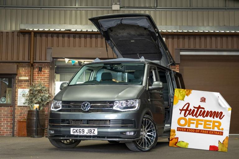 2019 Volkswagen Transporter SWB T6 Campervan Finished in Indium Grey