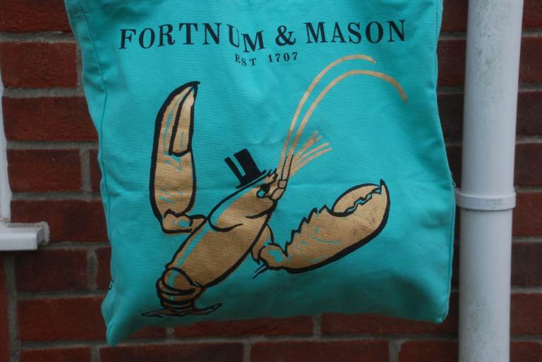 Fortnum and Mason shopping bag