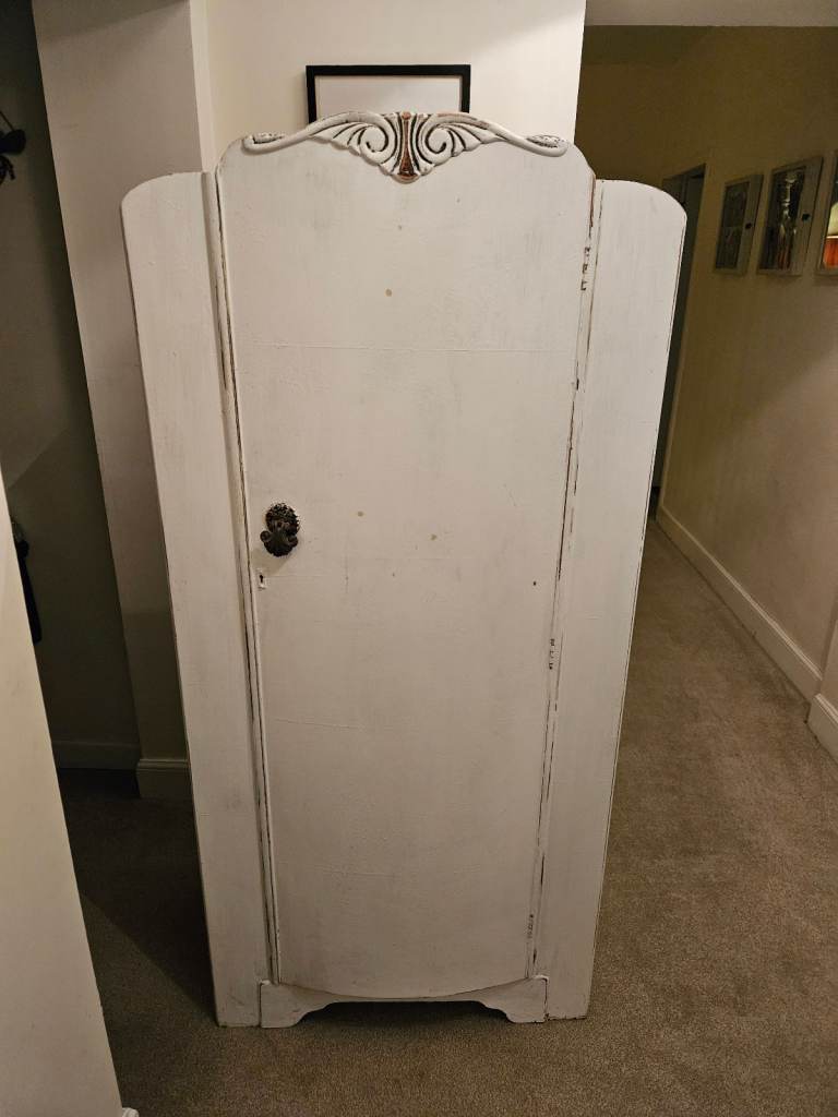 Upcycled vintage nursery wardrobe / gentleman's wardrobe 