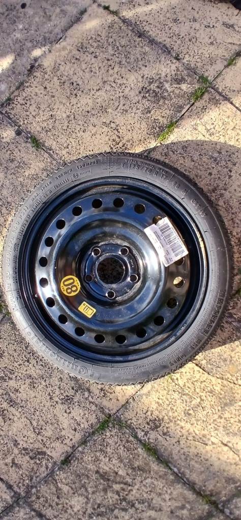 Vauxhall Insignia 209-2013 steel spare wheel