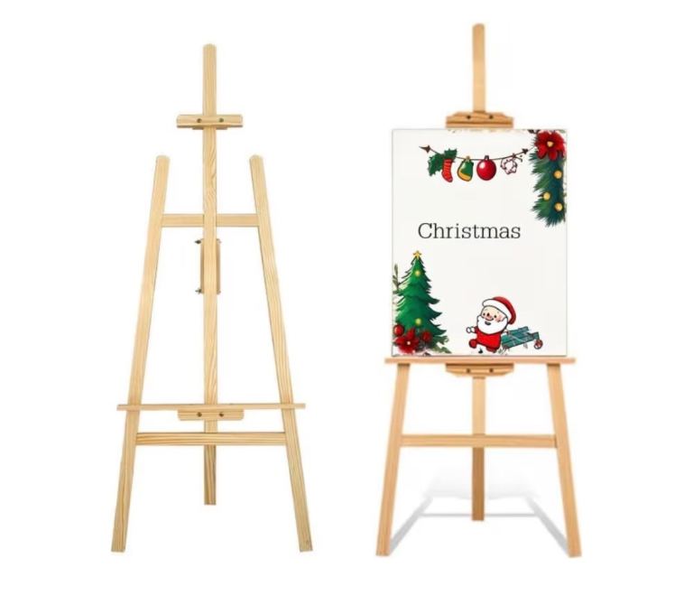 Wooden easel