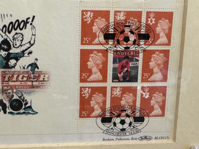 George Best “Football Heroes” Royal Mail Limited-Edition Memorabilia 🏆⚽