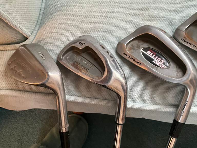 Collection of Howson Irons and putter 7 clubs suit a beginner