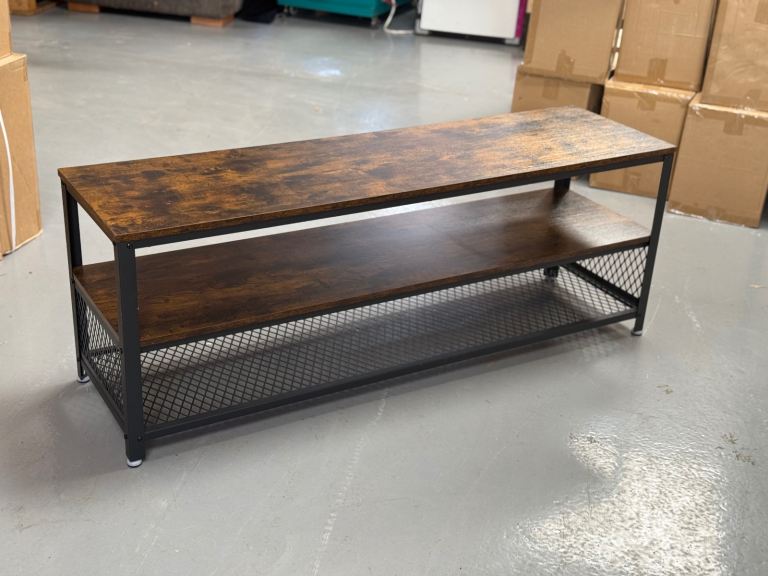 Industrial Wood Style TV Stand – 140cm – £40 – Collection Bicester