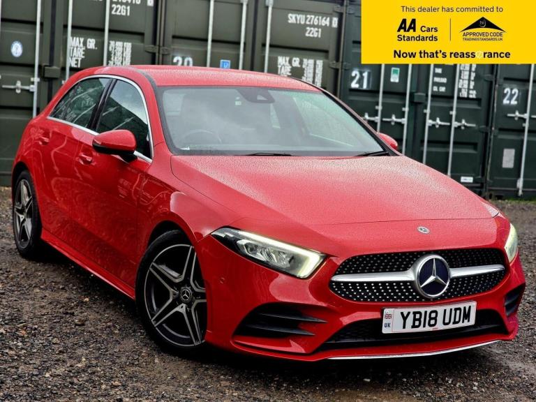 2018 Mercedes-Benz A-Class 1.3 A200 AMG Line (Executive) Hatchback 5dr Petrol 7G-DCT Euro 6 (s/s)...
