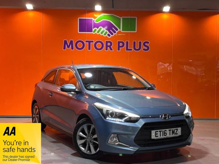 2016 16 HYUNDAI I20 1.2 BLUE DRIVE SE COUPE 3DR PETROL MANUAL EURO 6 (S/S) (84 P