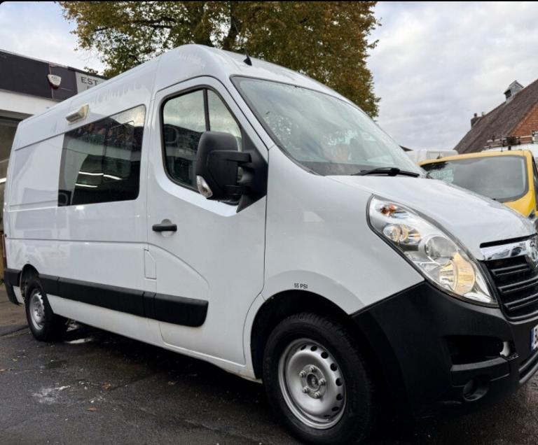 VAUXHALL MOVANO 2.3 CDTi 3500 WELFARE MESS VAN CREW 2018