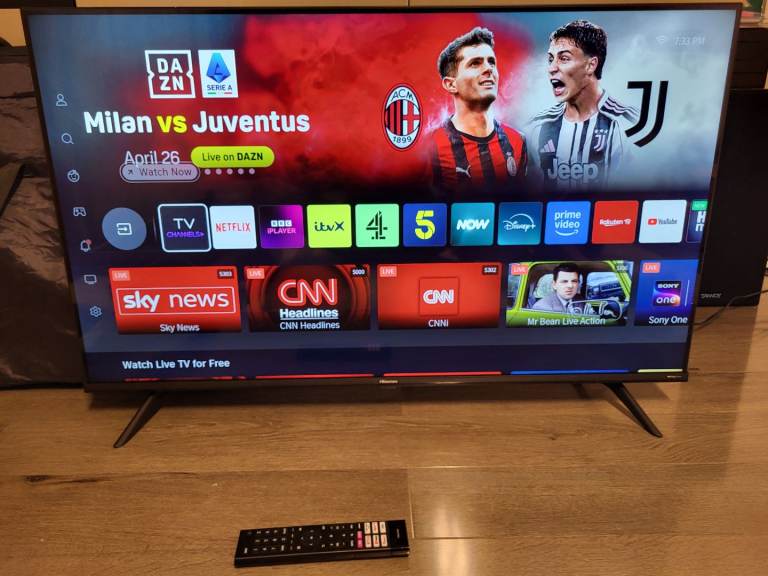 2024- 43 inch Smart 4K Ultra HD HDR LED TV - Delivery Available 