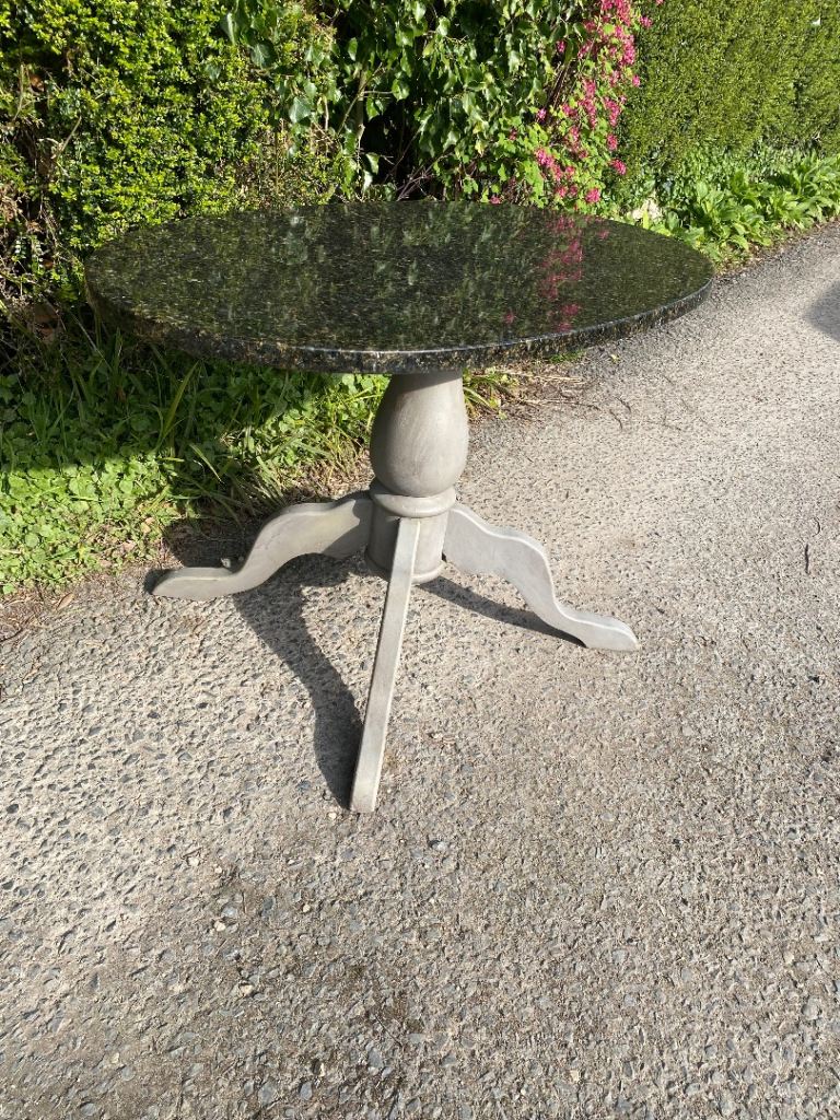 Bespoke Made Granite Top Oval Dining Table