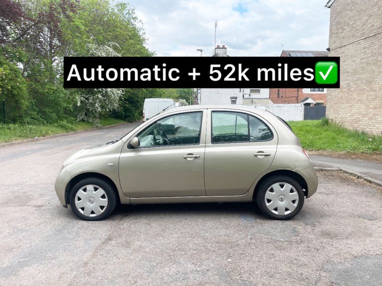 2004 Automatic Nissan micra with low milage