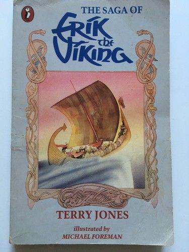 THE SAGA OF ERIK THE VIKING - TERRY JONES (UK PAPERBACK, 1988)