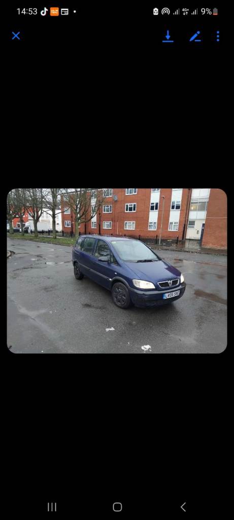 Vauxhall, ZAFIRA, MPV, 2005, Other, 1796 (cc), 5 doors