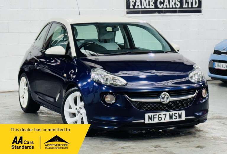 2017 Vauxhall ADAM 1.4i ecoFLEX Unlimited Easytronic Euro 6 (s/s) 3dr HATCHBACK Petrol Automatic