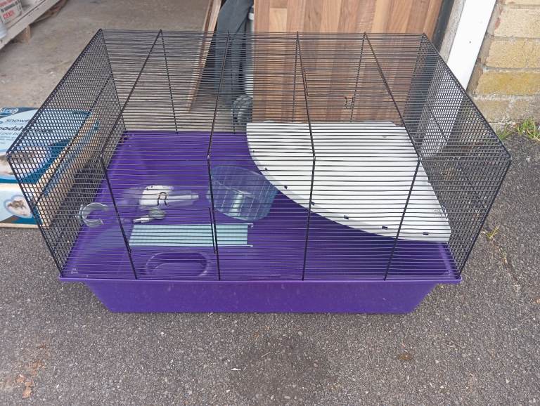 Hamster cage used