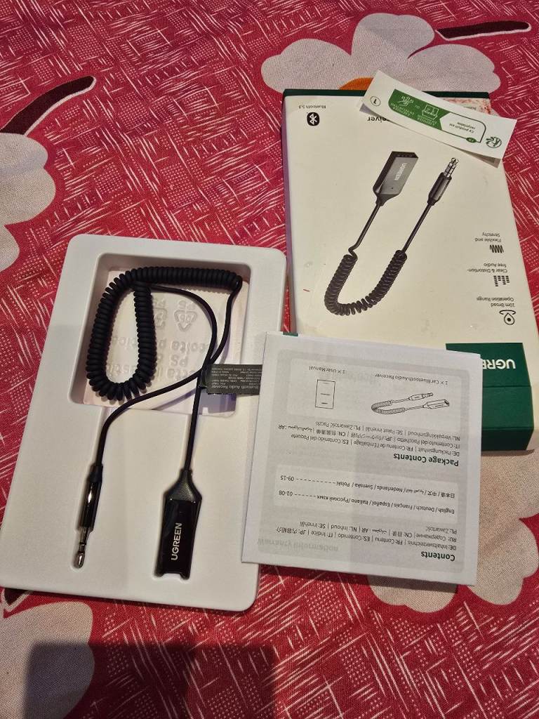 Ugreen car Bluetooth audio receiver - New