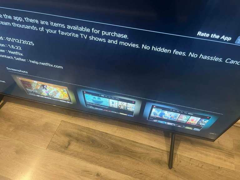 Ex display 2024 - 2025 top of the range 55 inch LG 4 k UHD smart tv with wi fi 