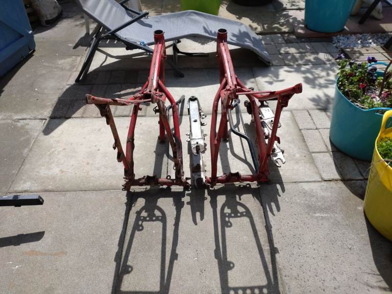 Honda XL 125/200 frames/swinging arms