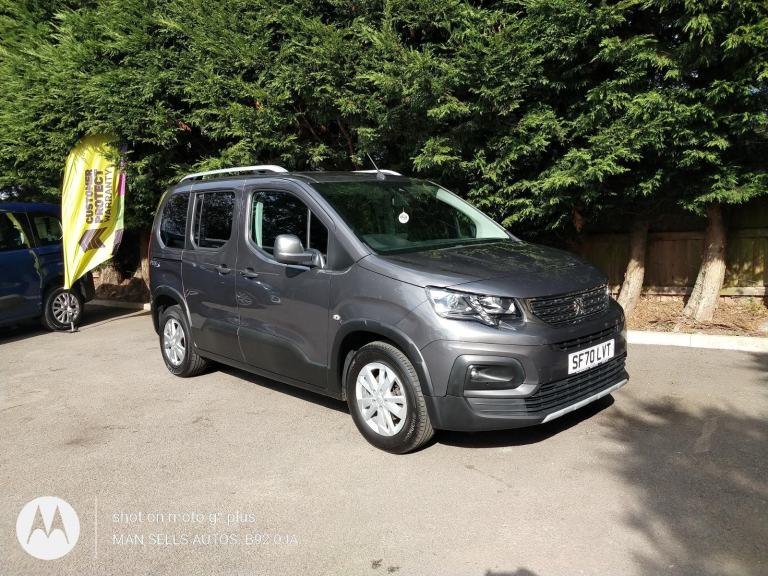 2020 Peugeot Rifter 1.5 BlueHDi Allure Wheelchair Accessible Vehicle.
