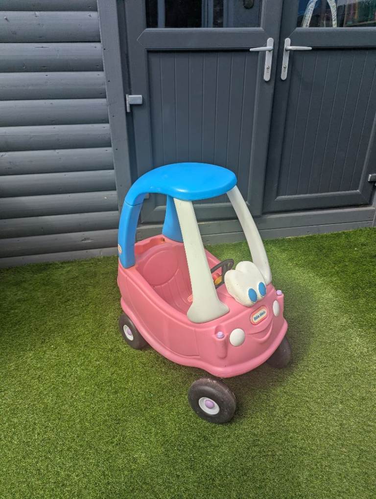 Little Tikes Pink Cozy Coupe Ride-On Car – Good Condition