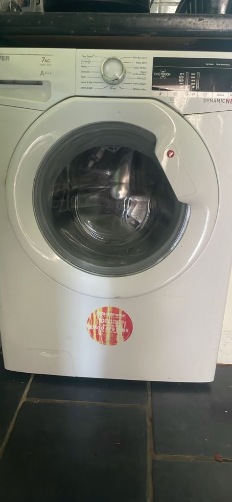 Hoover Dynamic Next Washing Machine - Good Condition