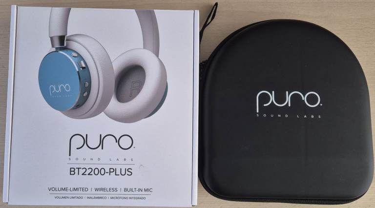 Puro Sound Labs BT2200 Plus Kids Bluetooth Headphones – Volume-Limiting