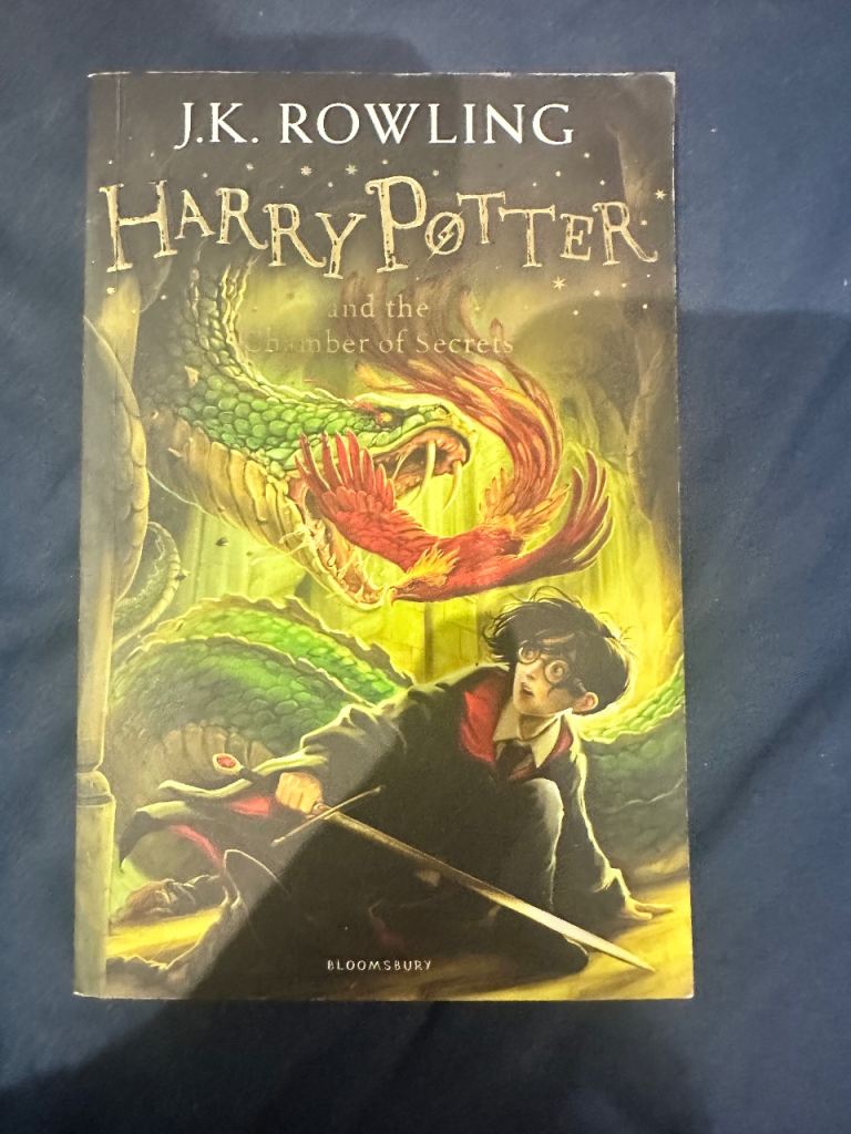 Harry Potter and the Chamber of Secrets Book by J.K. Rowling