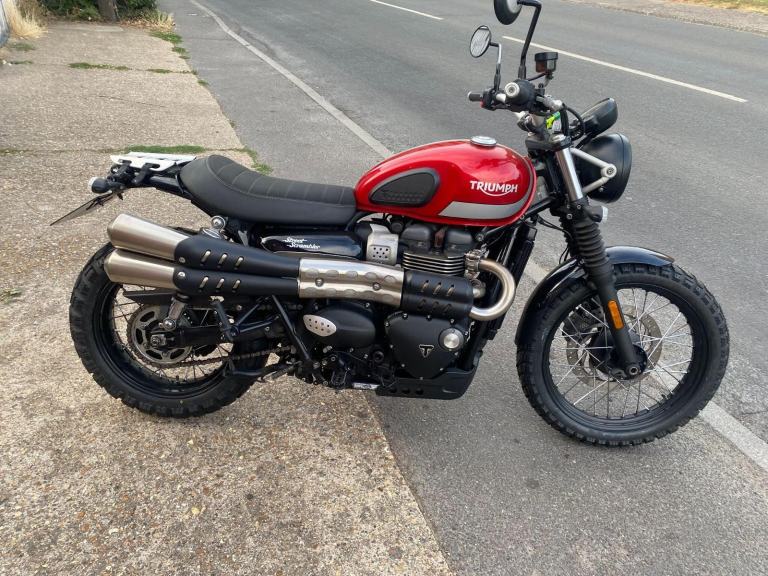 2018 Triumph Street Scrambler 900 Euro 4