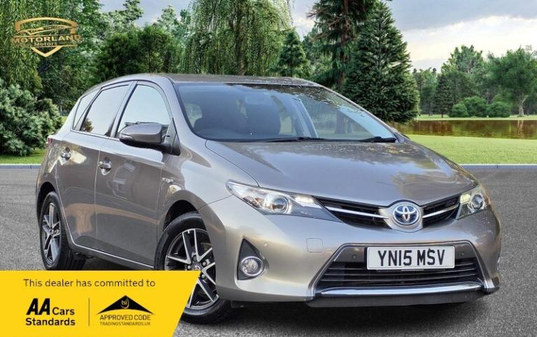 2015 Toyota Auris VVT-h Icon Plus CVT Euro 5 (s/s) 5dr HATCHBACK Hybrid Automatic