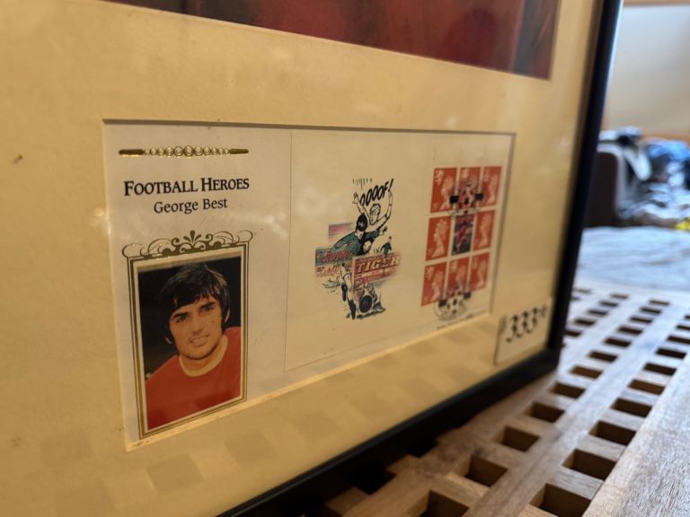 George Best “Football Heroes” Royal Mail Limited-Edition Memorabilia 🏆⚽