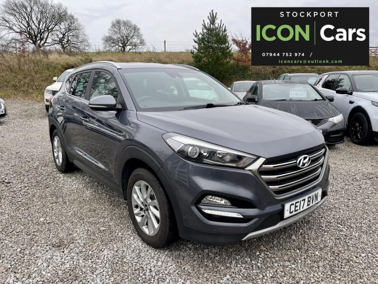 HYUNDAI TUCSON 1.7 TUCSON PREM 1.7 D 116PS BD Grey Manual Diesel 2017