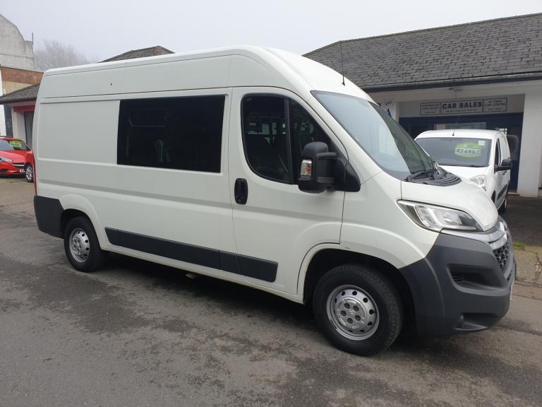 2017 Citroen Relay 2.0 hdi blue crew van Diesel