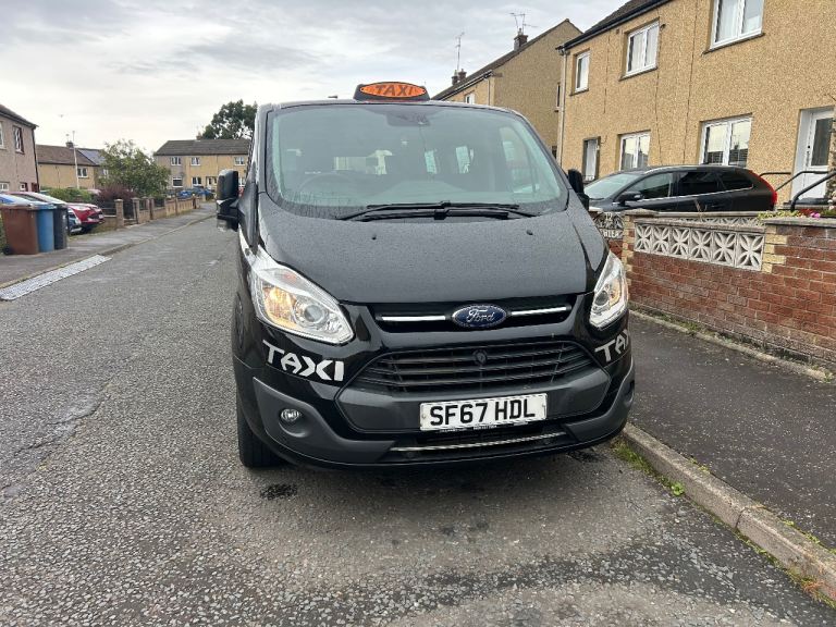 Euro 6 allied procab 6 passengers Hackney taxi TOURNEO CUSTOM, MPV, 2018, Manual, 1996 (cc), 5 doors