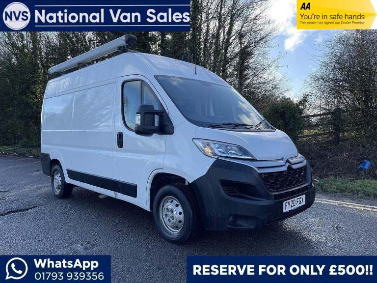 2020 Citroen Relay 2.2 BlueHDi 35 Enterprise L2 High Roof Euro 6 (s/s) 5dr PANEL VAN Diesel Manual