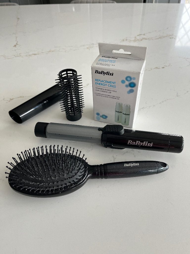 Babyliss Gas Cordless Tong & Hotbrush 