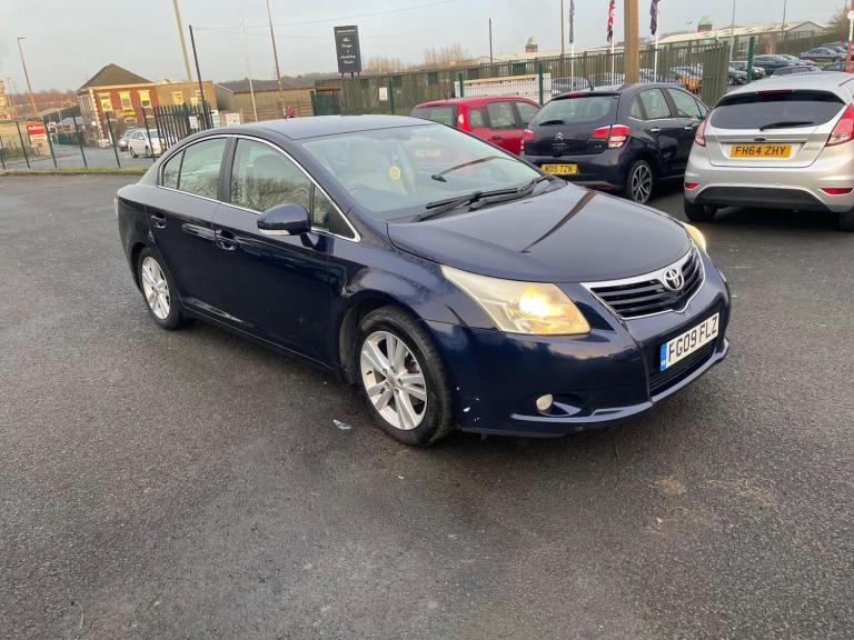 2009 Toyota Avensis 2.0 V-Matic T4 Euro 4 4dr SALOON Petrol Manual