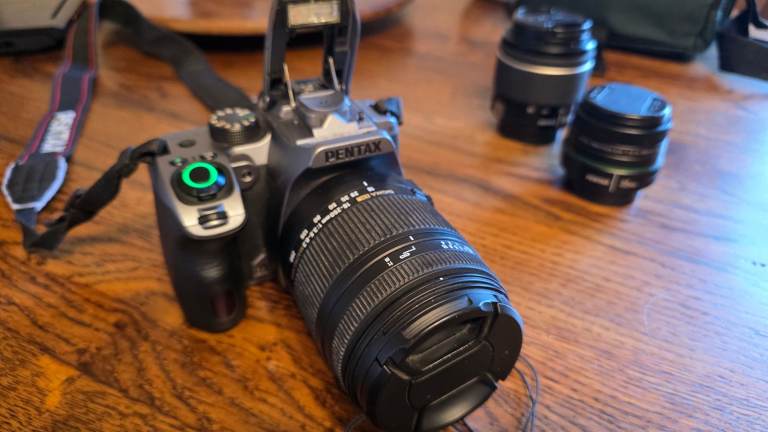 Pentax K-70 - 3 lenses