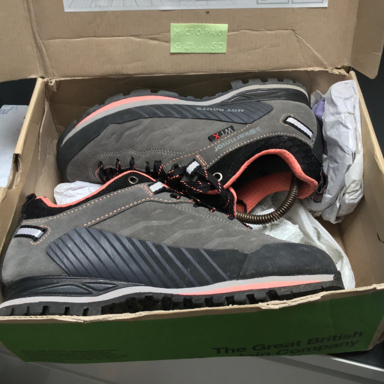 LADIES KARRIMOR HOT ROUTE HIKING AND MULTISPORT TRAINERS