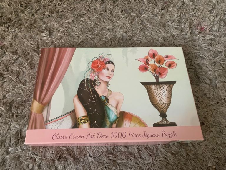 NEW Claire Coxon Art Deco 1000 Piece Jigsaw Puzzle