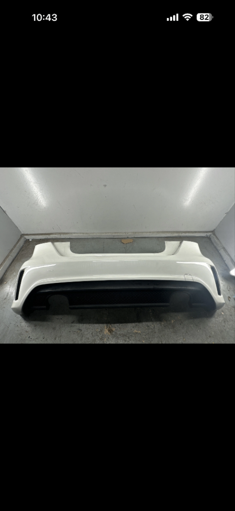 Mercedes A Class W176 A180 5Door - Rear Bumper White 12-18