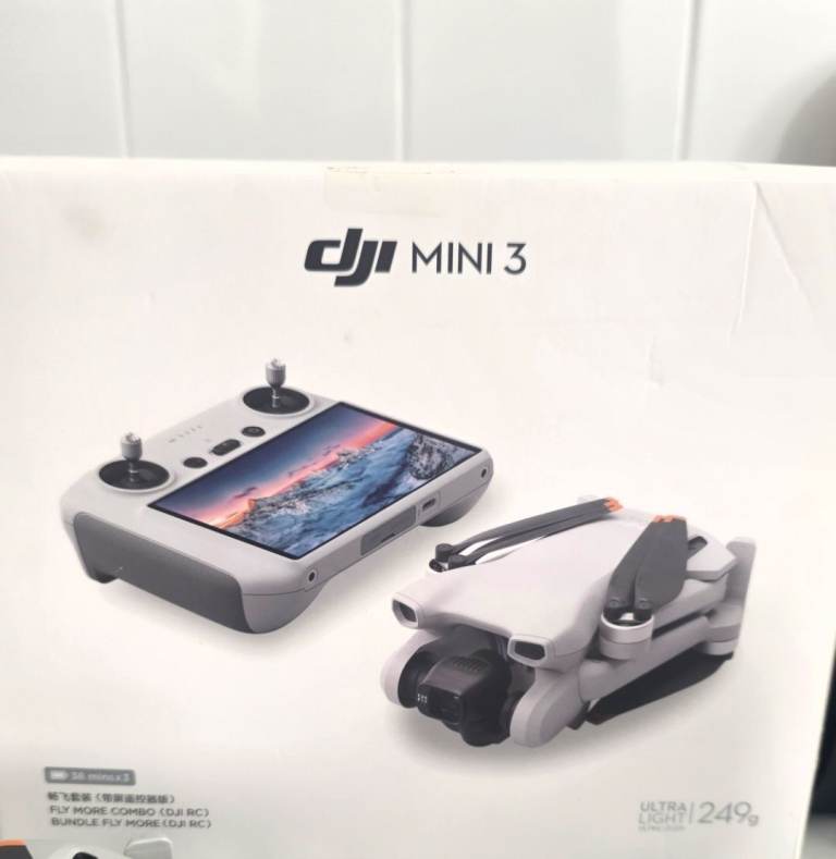 DJI Mini 3 Drone Fly More Combo with RC Controller – As Good As New