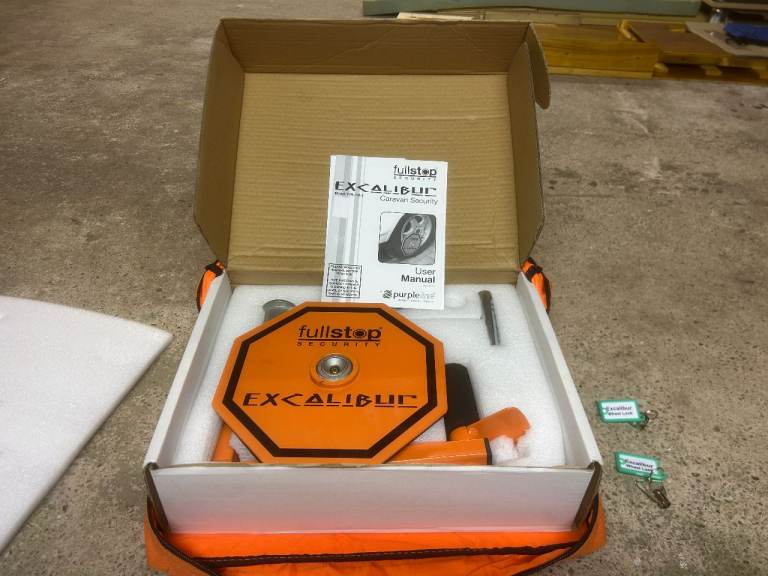 Caravan Security Wheel Clamp