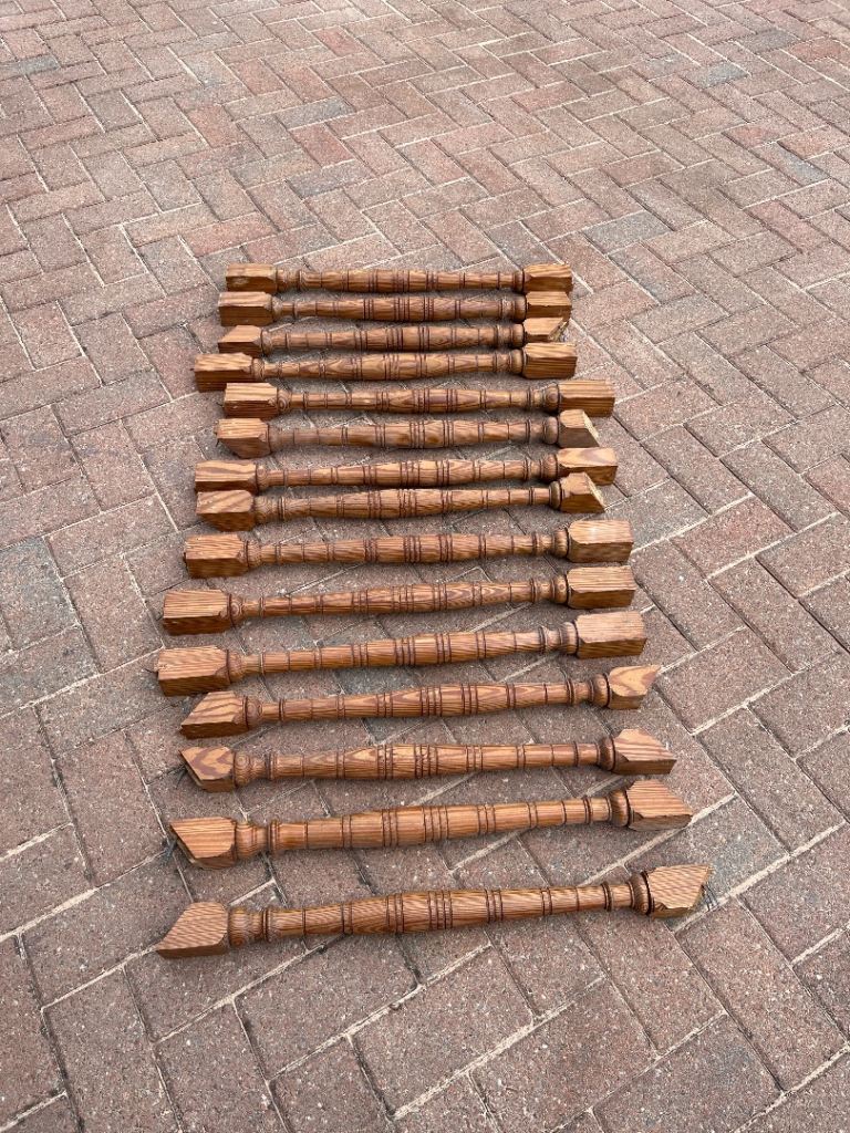Douglas Fir Staircase spindles