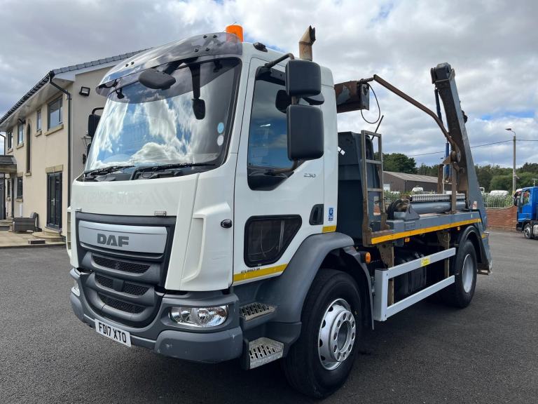 2017 DAF LF 55-230 18 ton SKIP LOADER MANUAL 